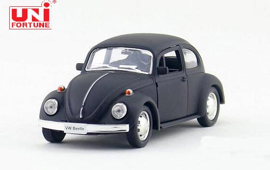 RMZ City Volkswagen Beetle Diecast Car Toy 1:36 Matte Black