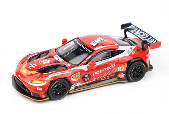 XCARTOYS Aston Martin Vantage GT3 Diecast Model 1:64 Scale Red