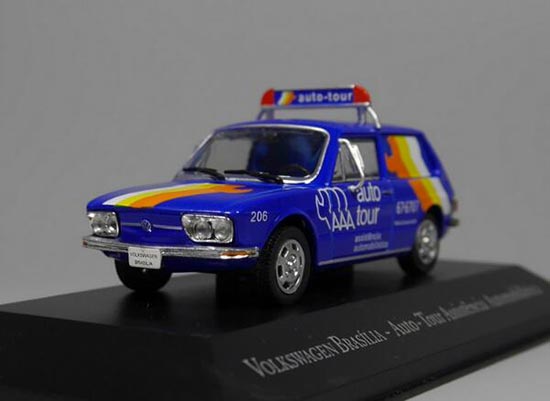 IXO Volkswagen Brasilia Diecast Car Model 1:43 Scale Blue