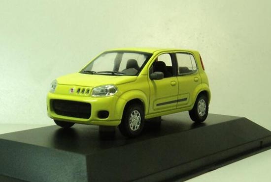 NOREV Fiat Uno 2012 Diecast Car Model 1:43 Scale Yellow