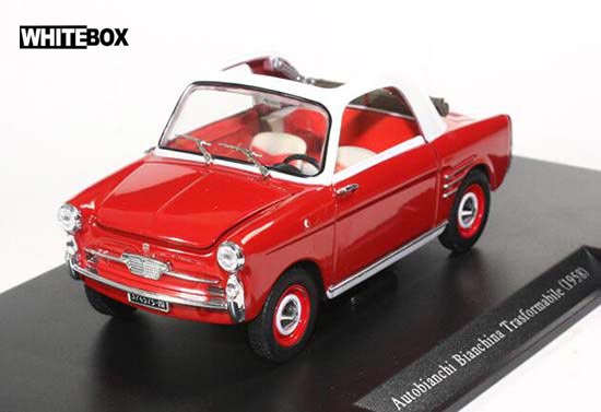 WhiteBox 1958 Autobianchi Bianchina Diecast Car Model 1:24 Red