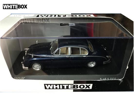 WhiteBox 1960 Jaguar MK Diecast Car Model 1:43 Scale Black