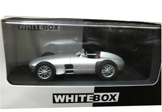 WhiteBox 1954 Mercedes Benz W 196 Diecast Car Model 1:43 Silver