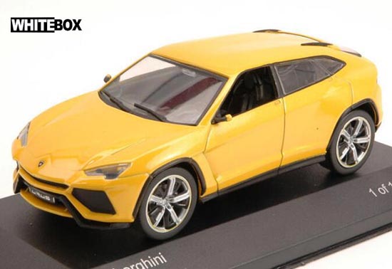 WhiteBox 2012 Lamborghini Urus Diecast Car Model 1:43 Yellow