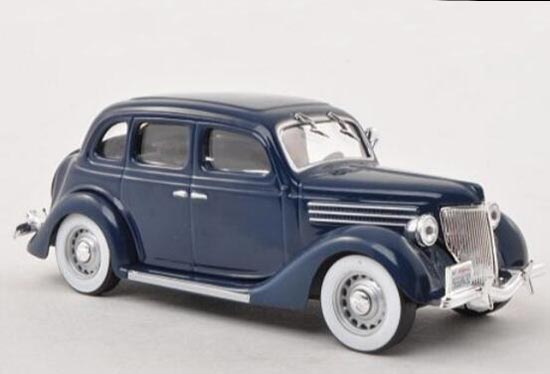 WhiteBox 1937 Ford V8 Diecast Car Model 1:43 Scale Blue