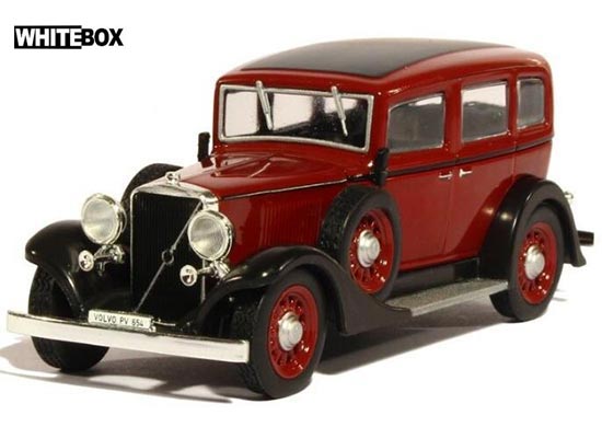 WhiteBox 1933 Volvo PV 654 Diecast Car Model 1:43 Wine Red