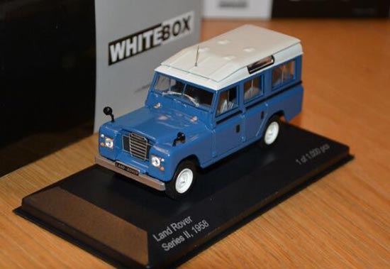 WhiteBox 1958 Land Rover Series Diecast Car Model 1:43 Blue