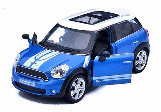 RMZ City Mini Cooper S Countryman Diecast Car Toy 1:36 Blue [BB01A673]