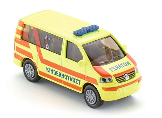 SIKU 1462 Volkswagen Ambulance Van Diecast Toy Yellow [BB01A870]