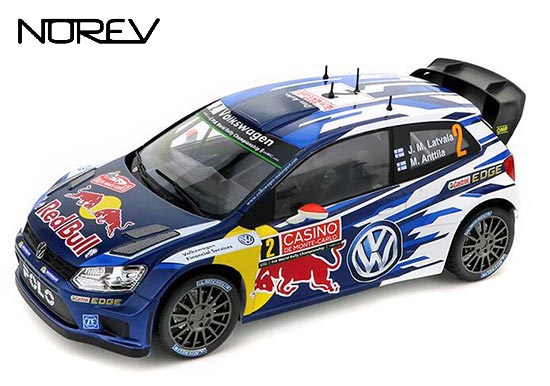 Volkswagen Polo R WRC #2 (Latvala/Anttila) - Norev 188478 - 1/18