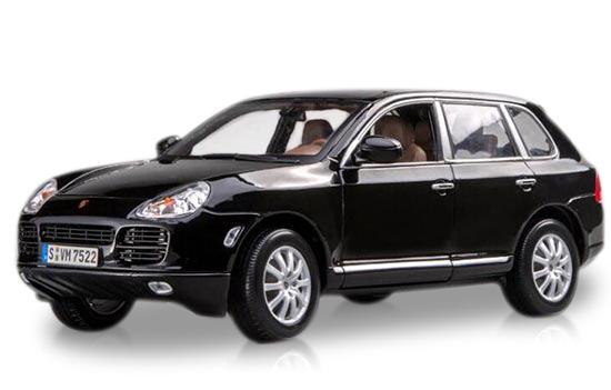 Maisto Porsche Cayenne Diecast Model 1:18 Scale Black